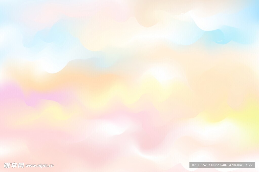 创意水彩抽象艺术画水彩晕染