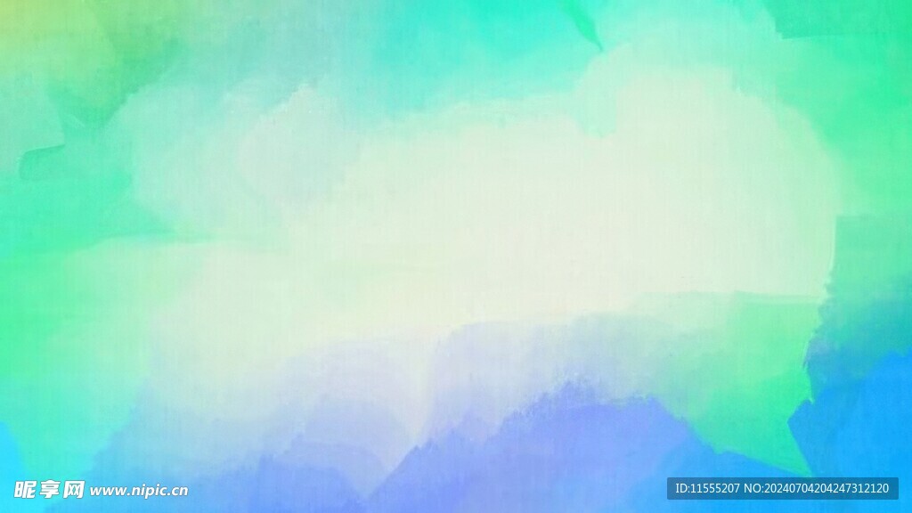 创意水彩抽象艺术画水彩晕染