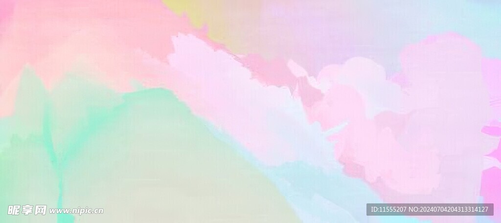 创意水彩抽象艺术画水彩晕染