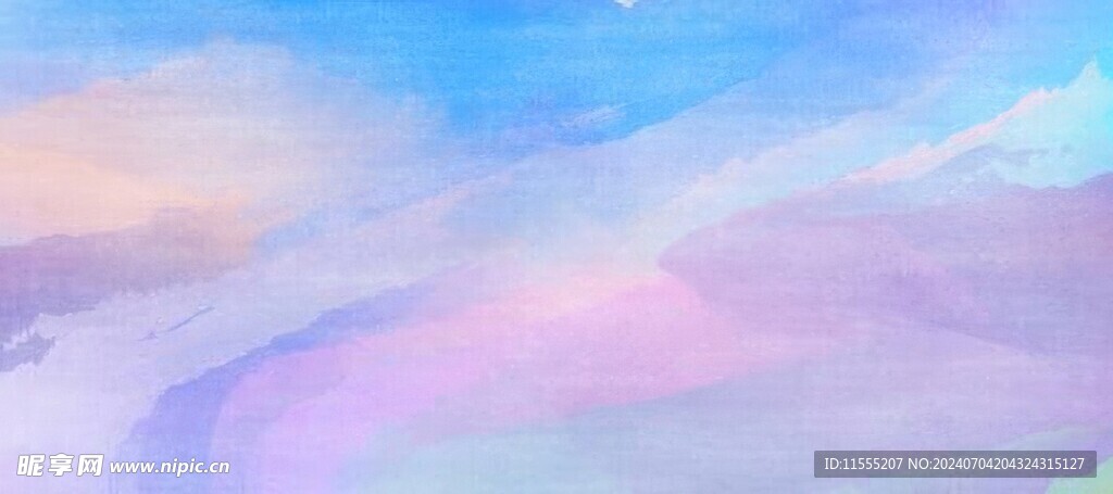 创意水彩抽象艺术画水彩晕染