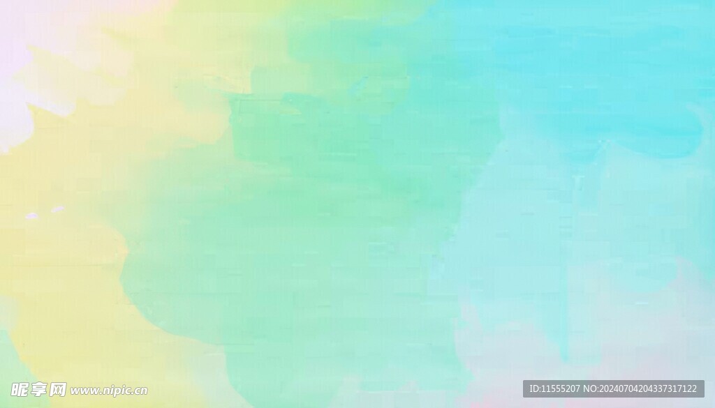 创意水彩抽象艺术画水彩晕染
