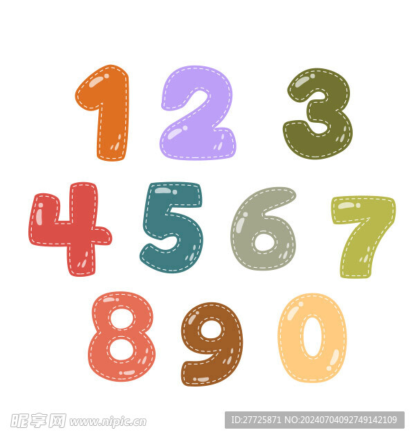 纹绣数字元素