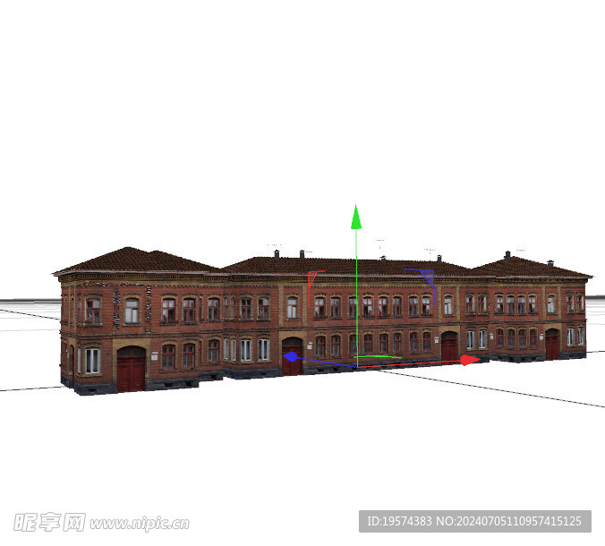 C4D模型 建筑物