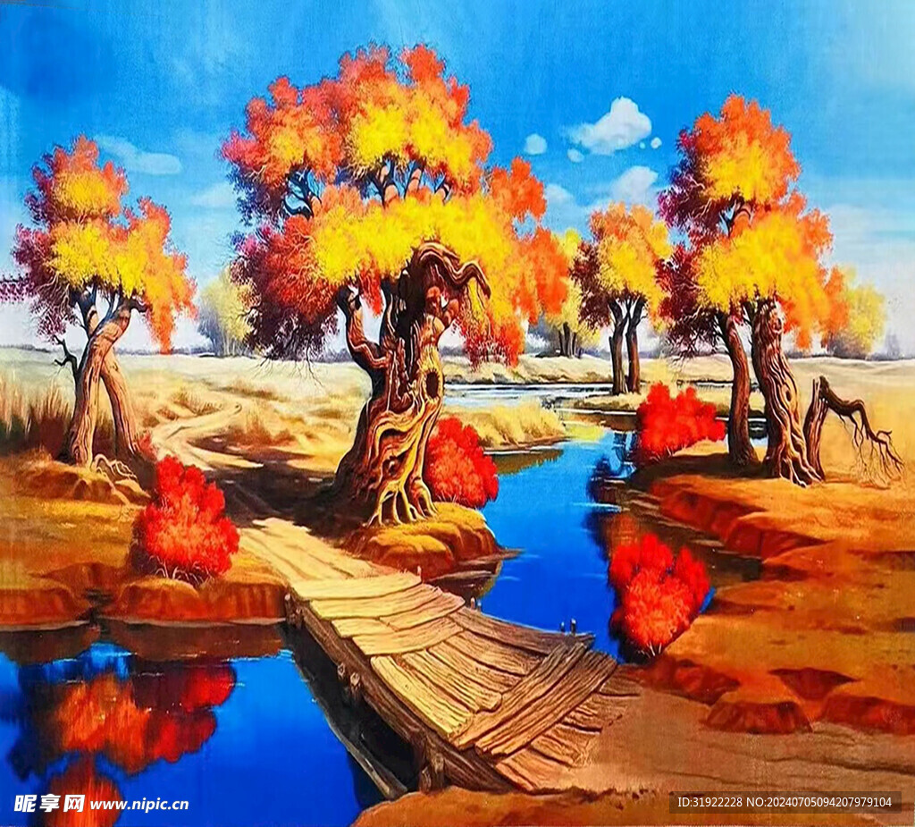 油画
