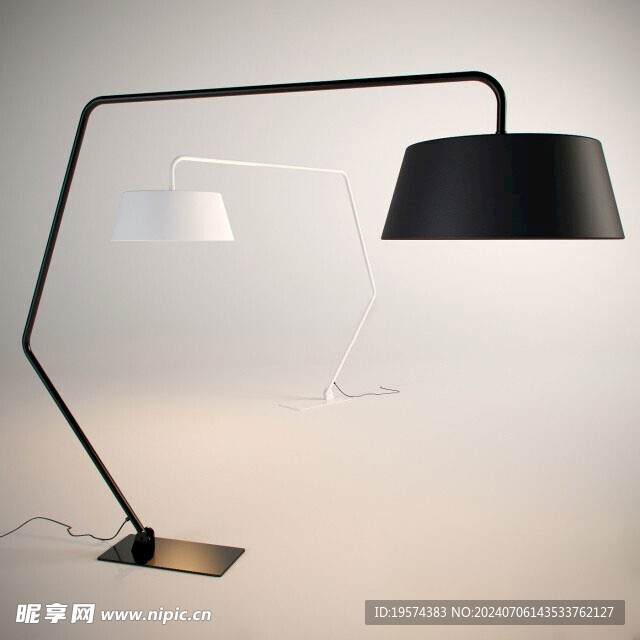 C4D模型 台灯