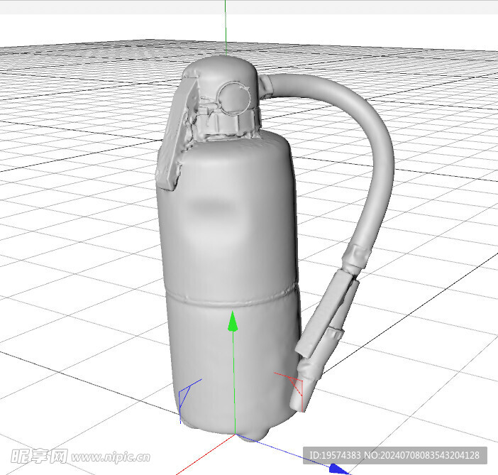 C4D模型 灭火器