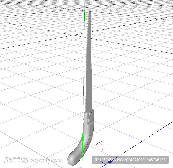 C4D模型 锯子