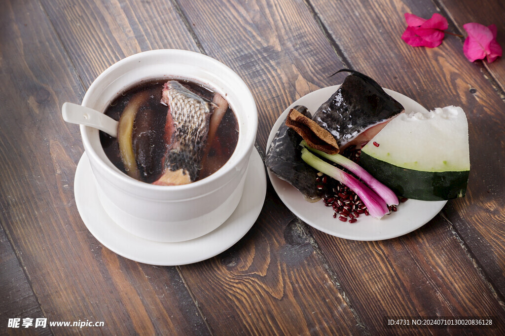 鲢鱼赤小豆冬瓜汤