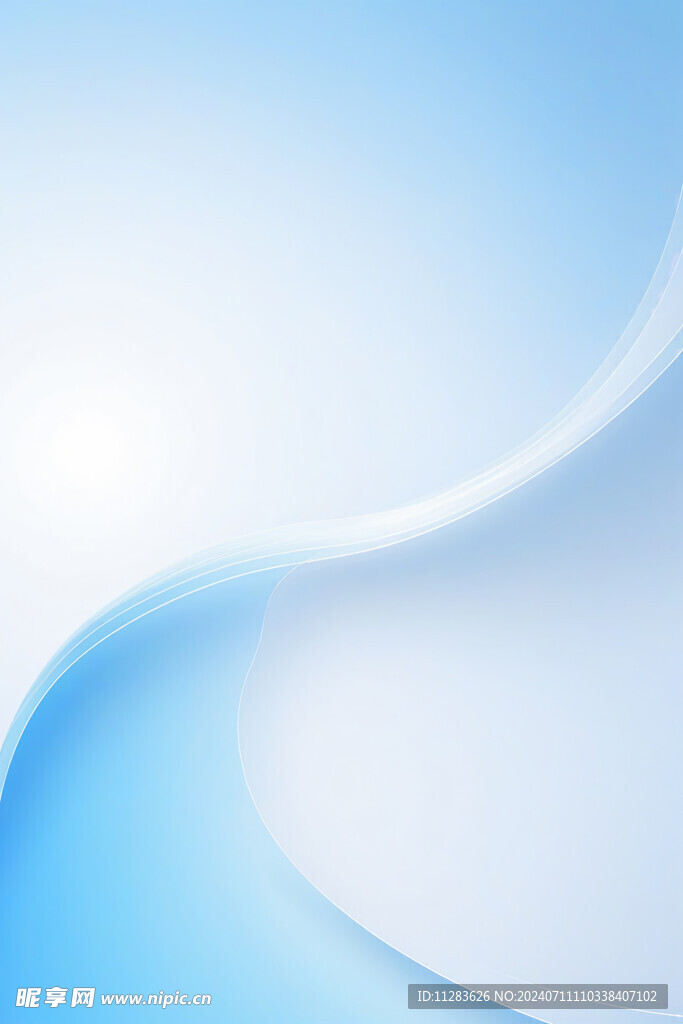 立体科技曲线背景
