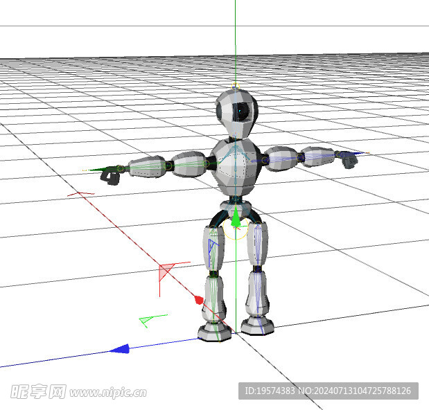 C4D模型 机器人