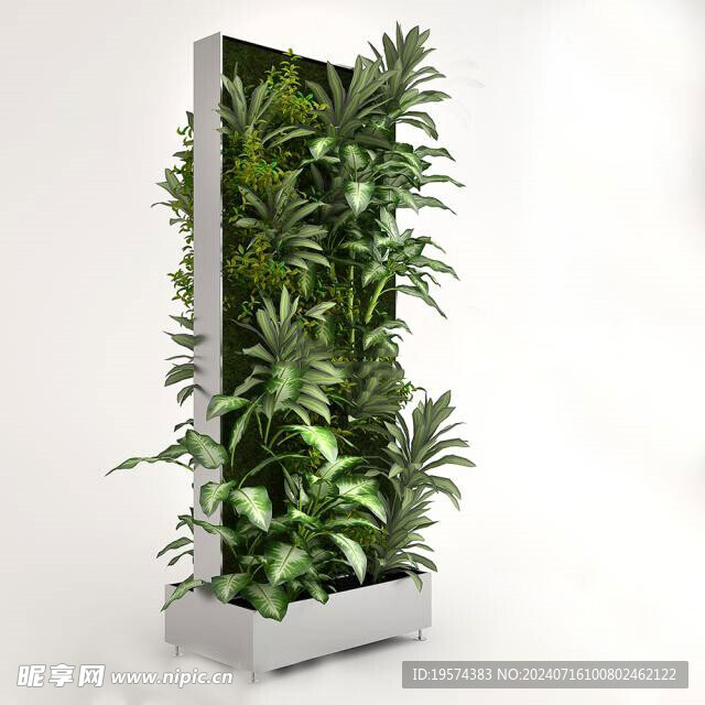 C4D模型 绿色植物