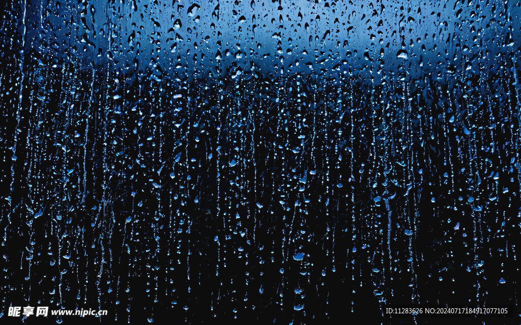 雨滴雨水背景