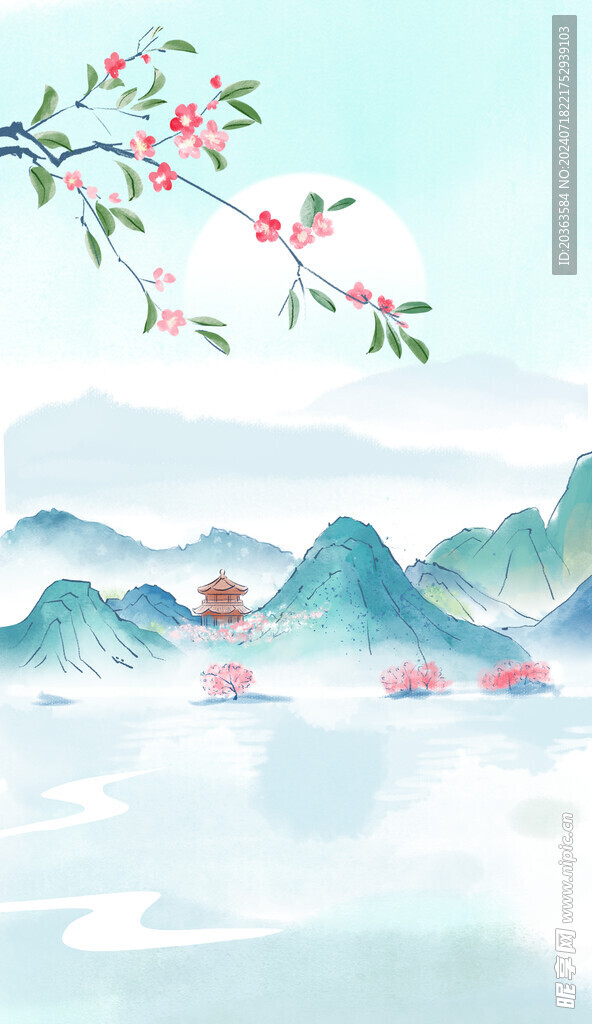 水墨山水