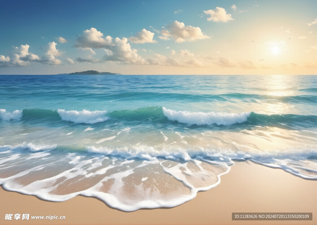 海边沙滩背景