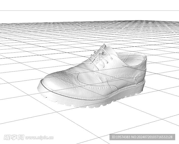 C4D模型 鞋子