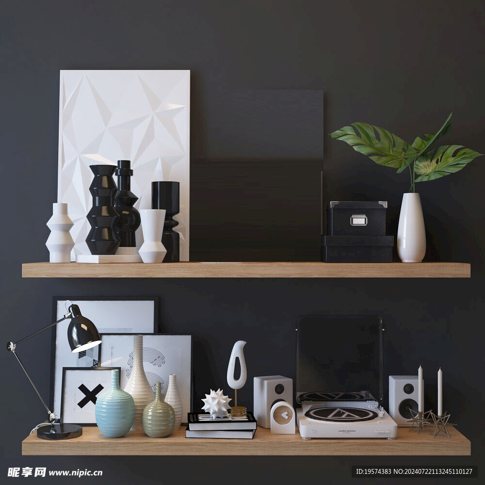C4D模型 架子