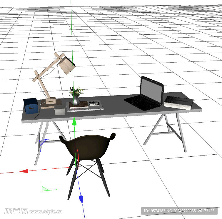 C4D模型 桌子