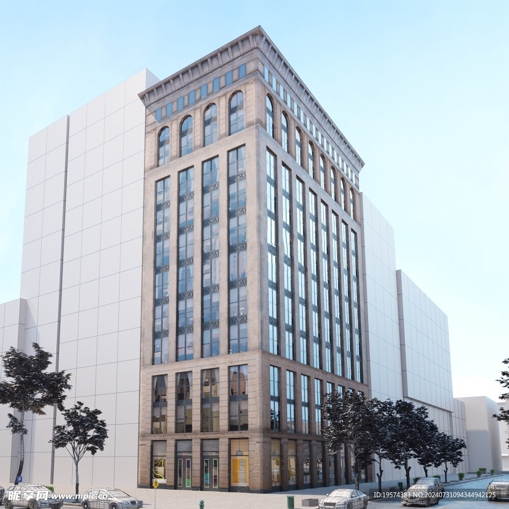 C4D模型 建筑物