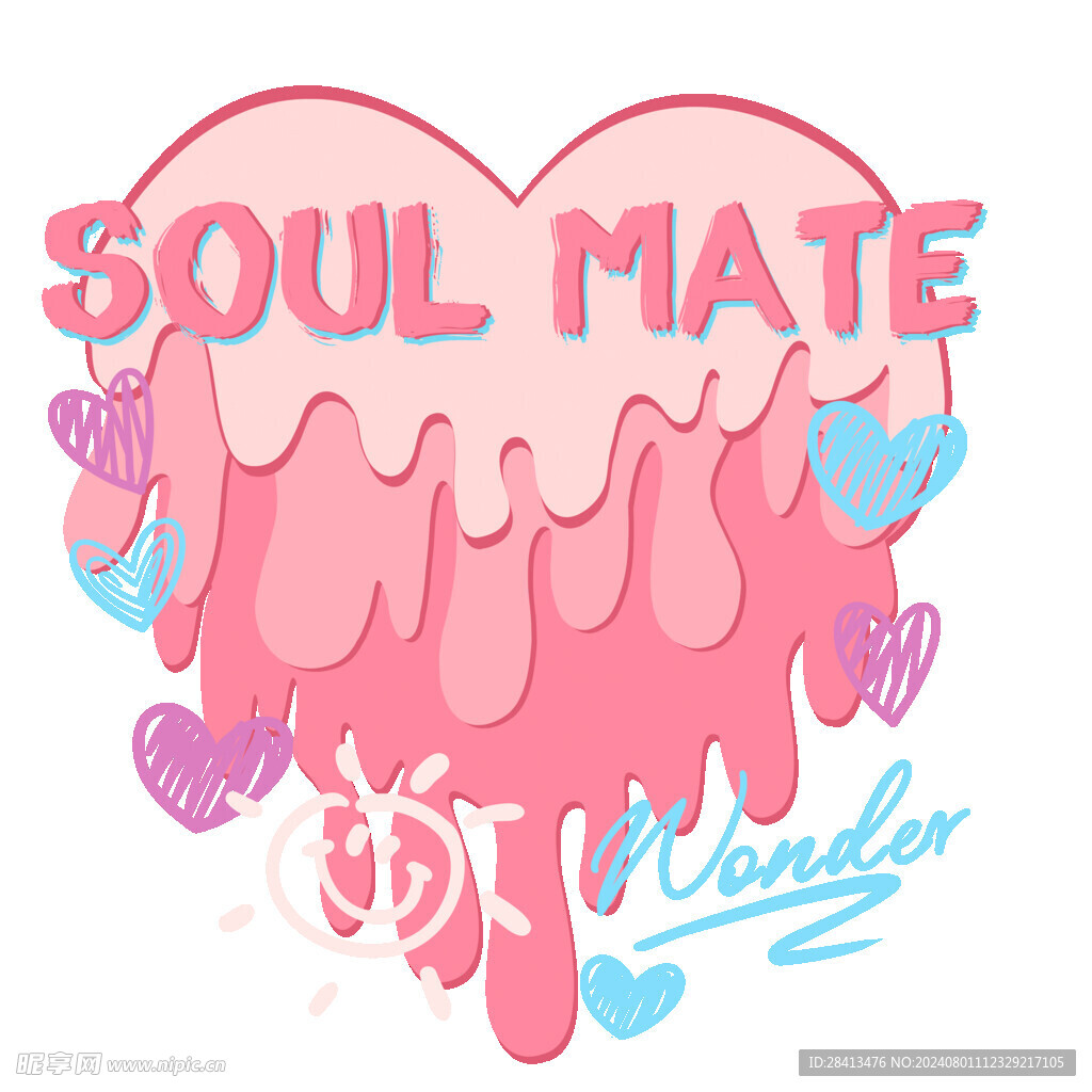 卡通大奶油甜心