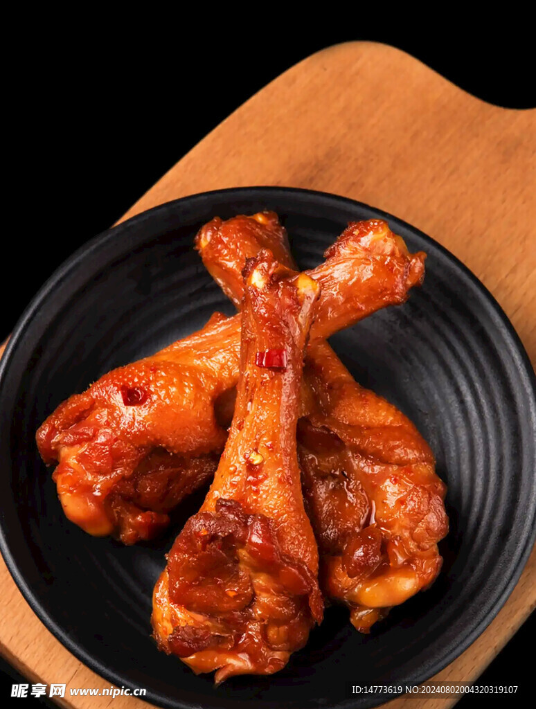 香辣卤鸡腿