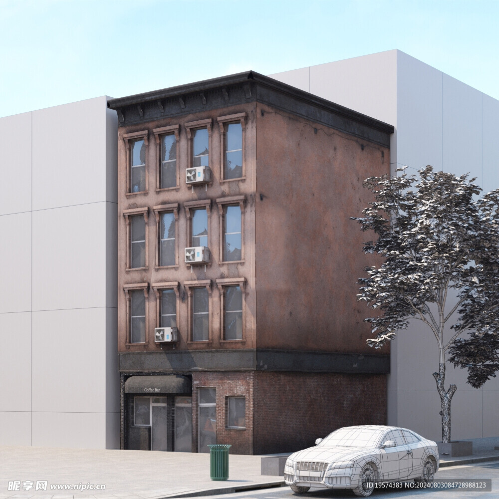 C4D模型 建筑物