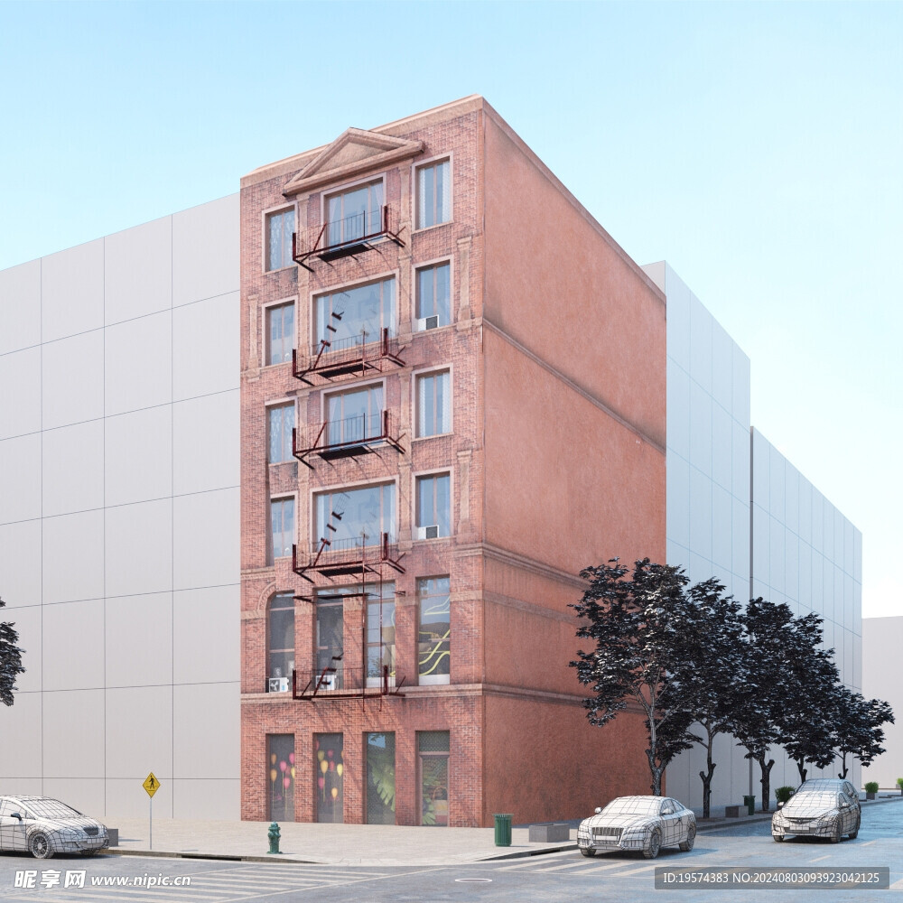 C4D模型 建筑物