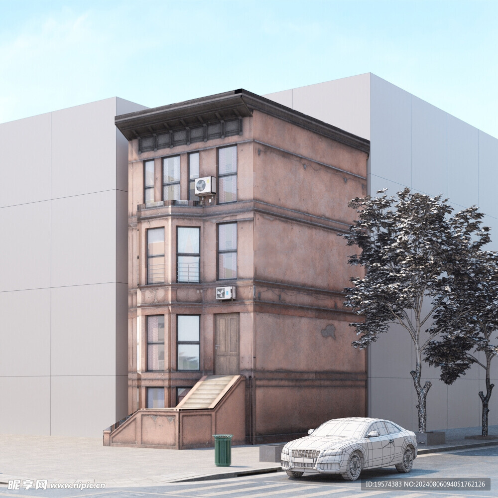 C4D模型 建筑物