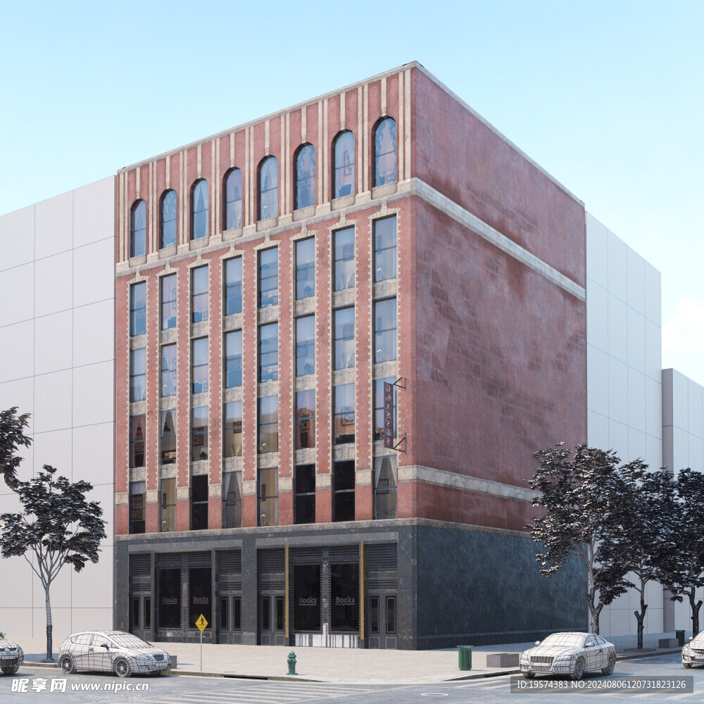 C4D模型 建筑物