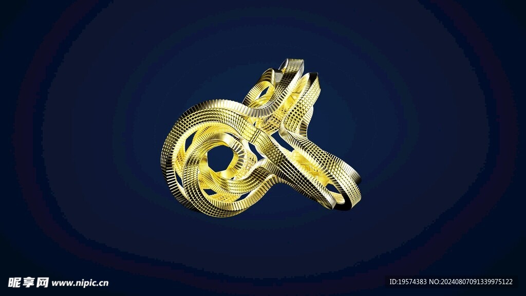 C4D模型 抽象图形
