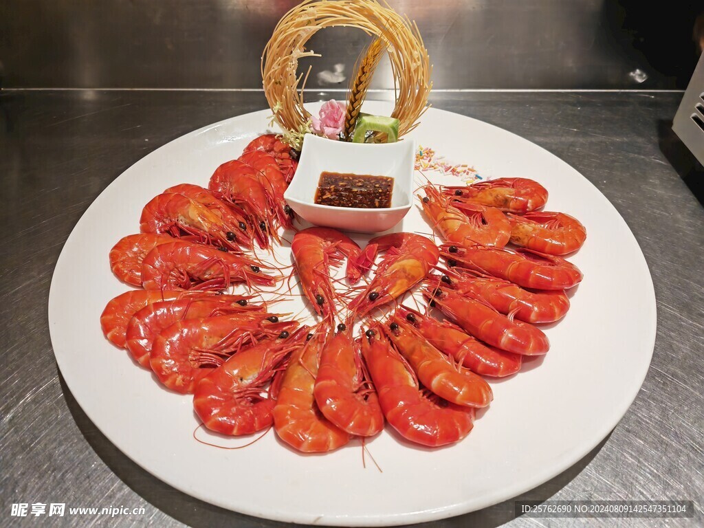油焖基围虾