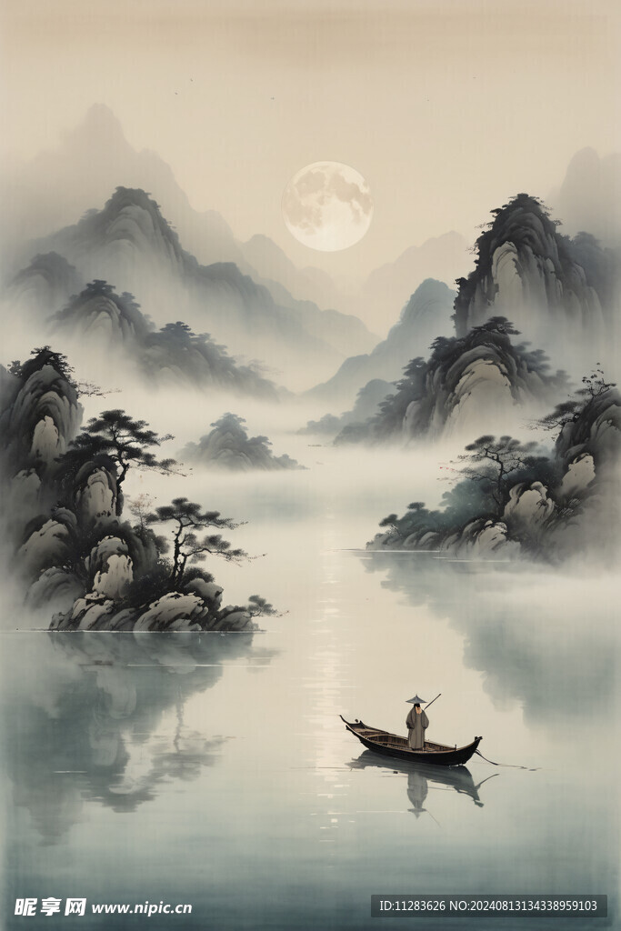 国风山水