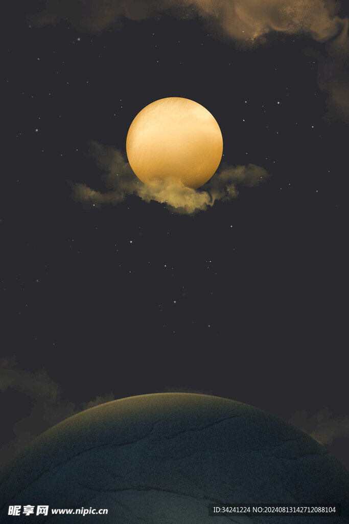 中秋节日海报展板