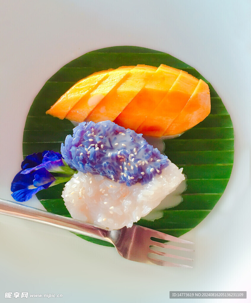 泰式双色糯米饭