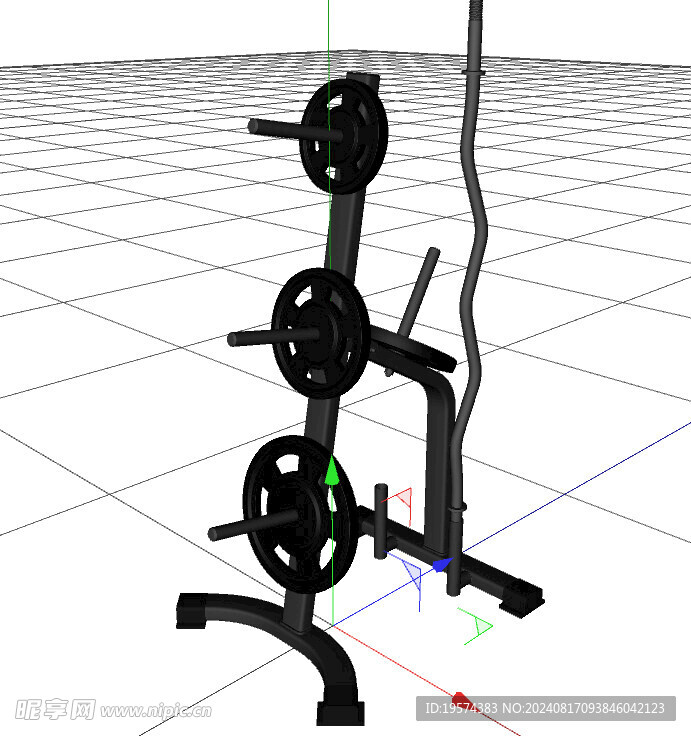 C4D模型 运动器材