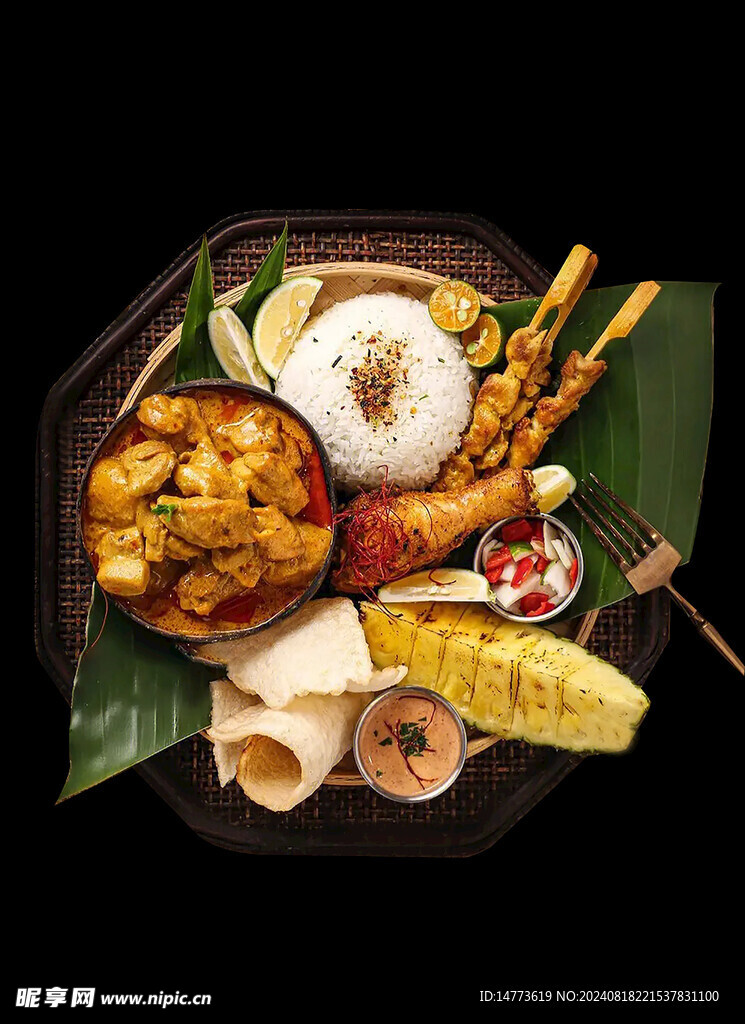 泰式料理拼盘