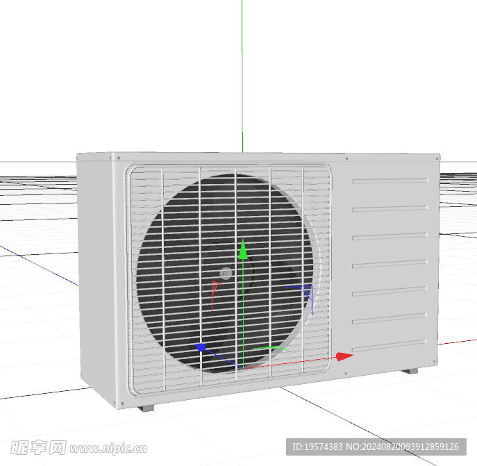 C4D模型 空调