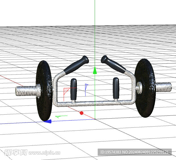 C4D模型 健身器材