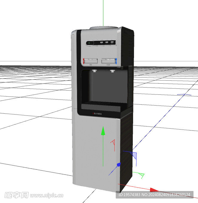C4D模型 饮水机