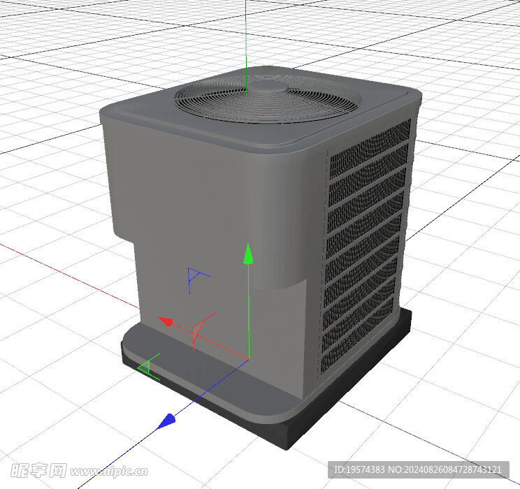 C4D模型 空气净化器