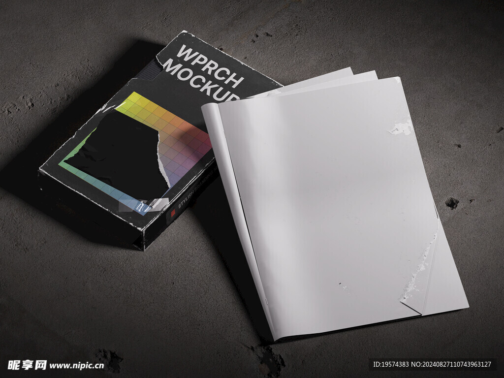 潮流复古废土样机 