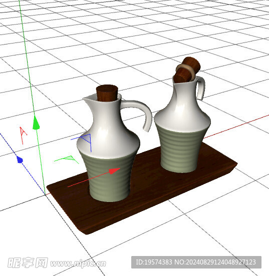 C4D模型 茶壶