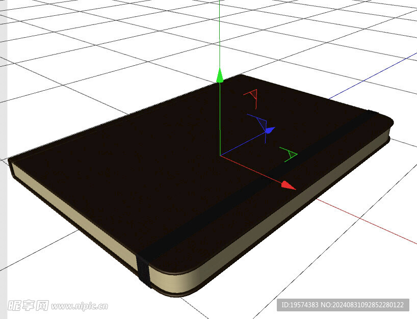 C4D模型 本子