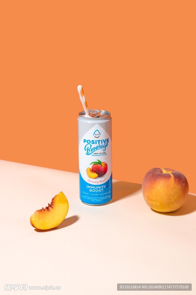桃子味罐装饮料