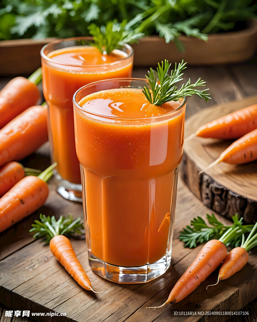 胡萝卜蔬菜汁