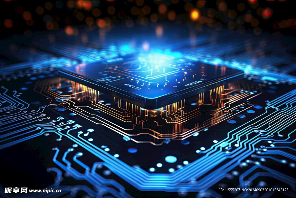 CPU芯片制造电路板龙芯高科技