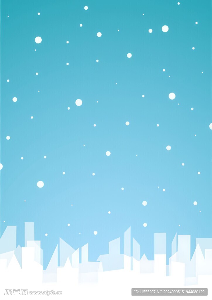 卡通蓝色天空儿童画背景图