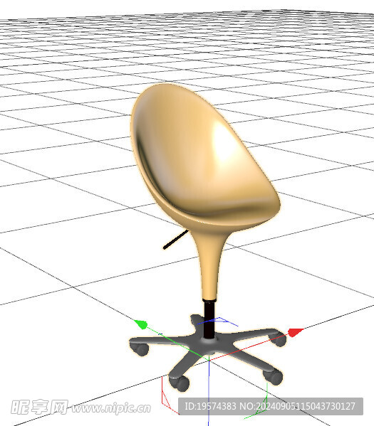 C4D模型 椅子