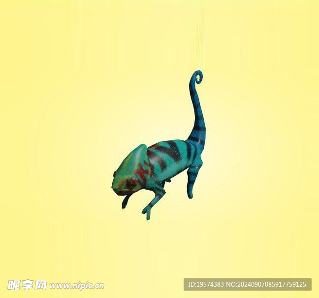 C4D模型 蜥蜴