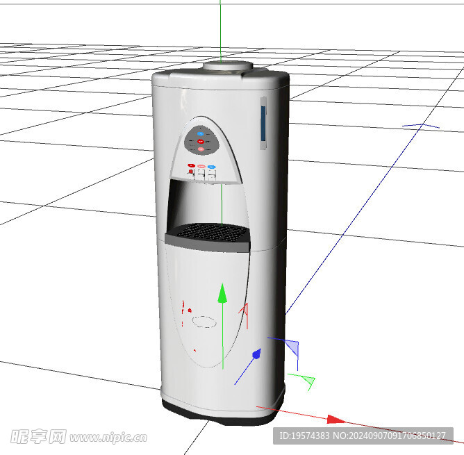C4D模型 饮水机
