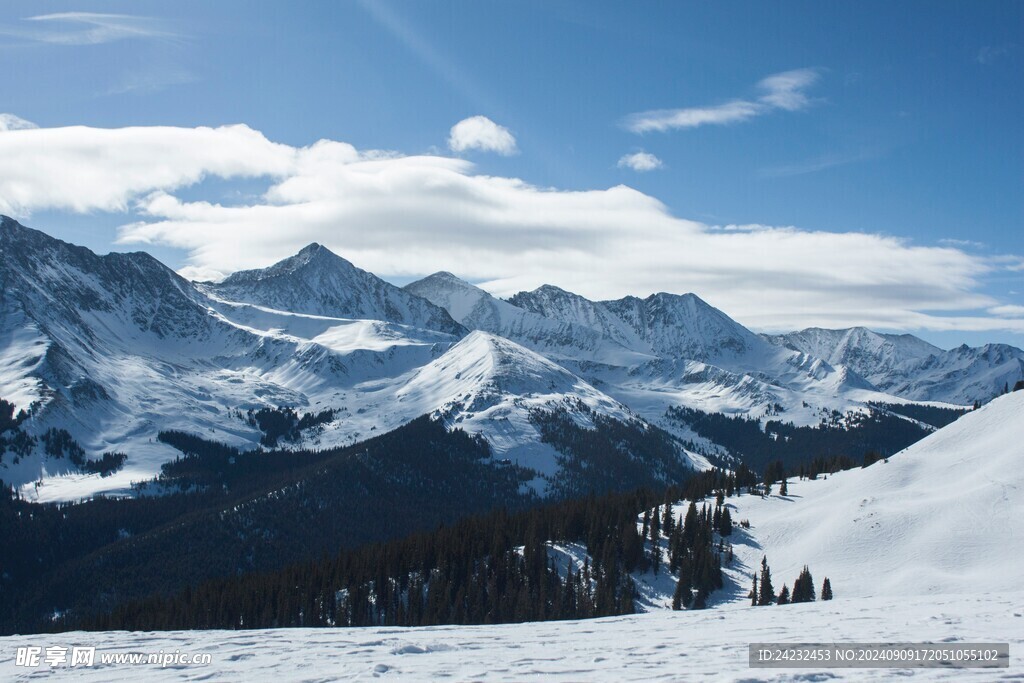 雪山风景照片